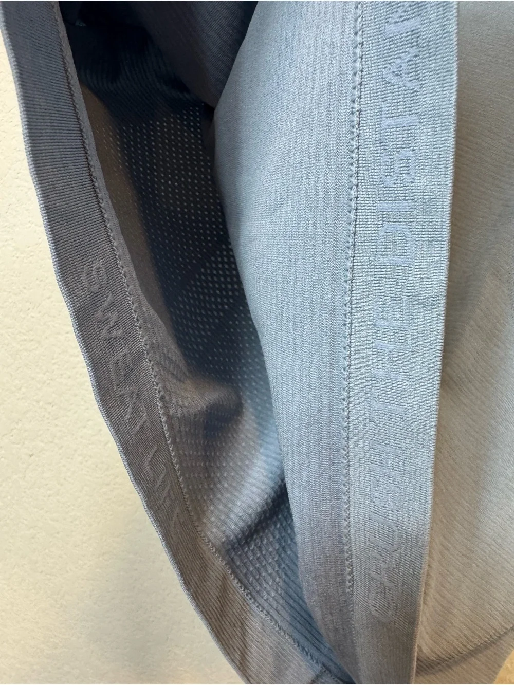 Lululemon Swiftly Tech Women’s Short Sleeve Active Tee Slate Blue Seamless sz 10